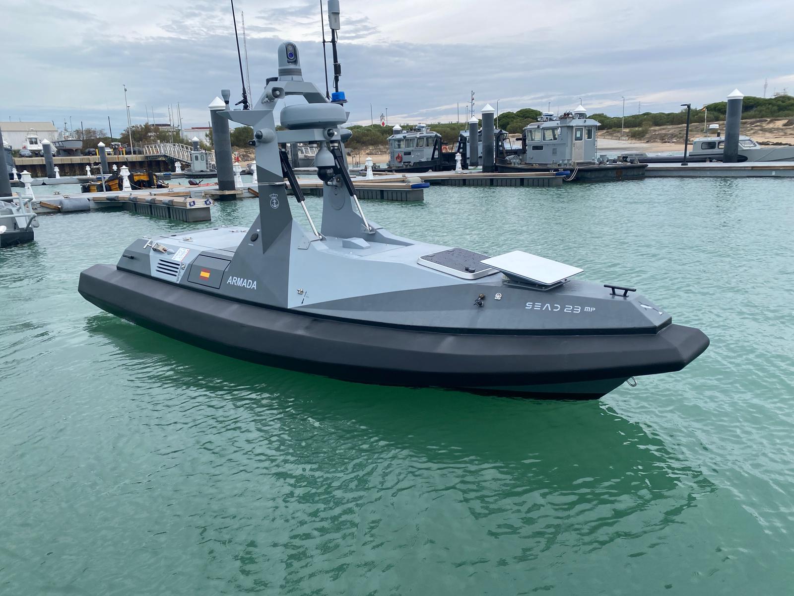 Sead 23 unmanned surface vessel.
