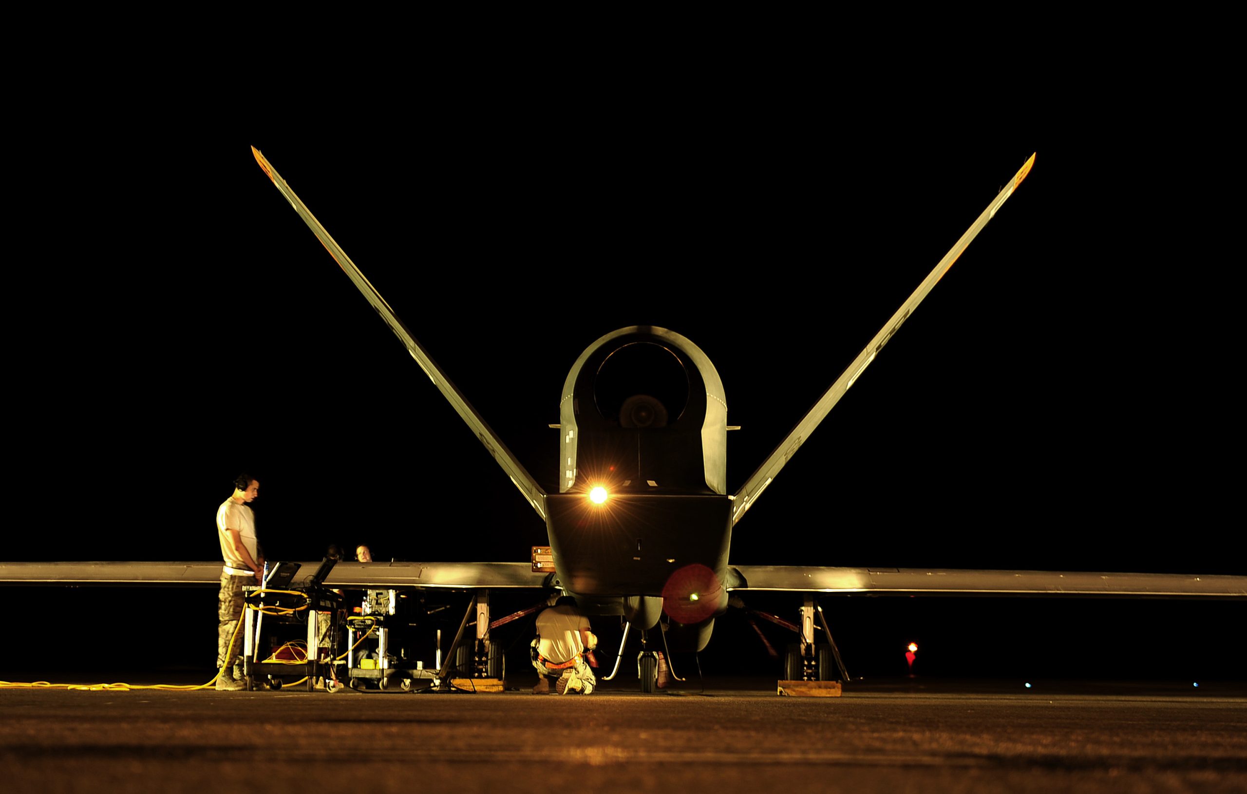Global Hawk Block 40 remotely piloted aircraft testing Maritime Modes that include a Maritime Inverse Synthetic Aperture Radar, or MISAR