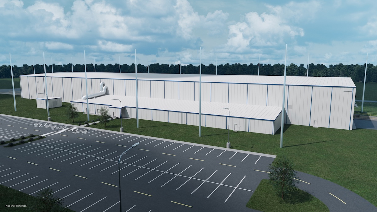 Rendering of the Missile Assembly Building-5 (MAB-5).