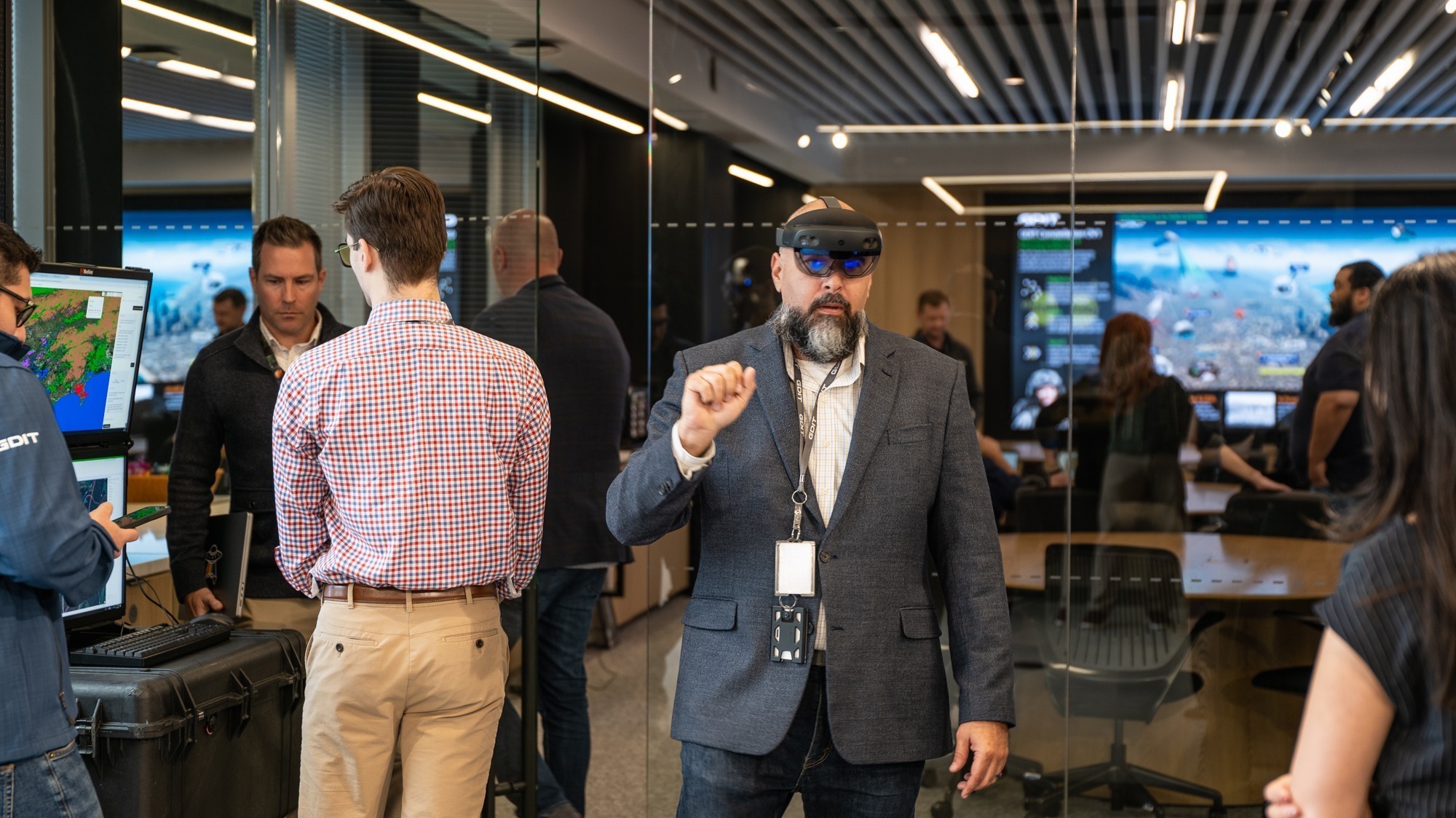 General Dynamics Information Technology's (GDIT) Mission Emerge Center in Springfield, Virginia