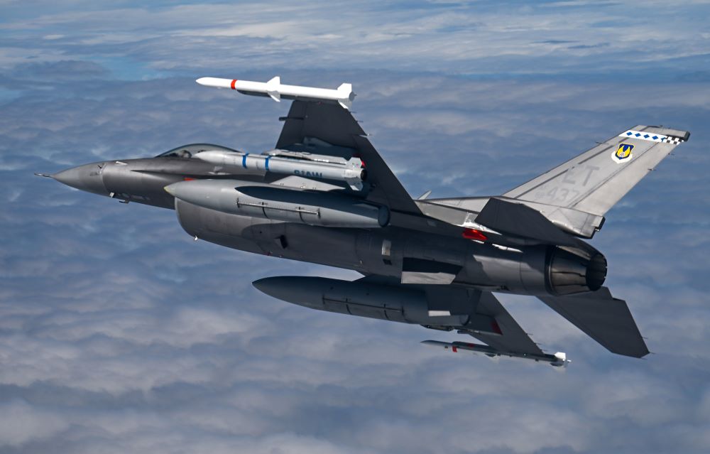 Stand-In Attack Weapon and an F-16.