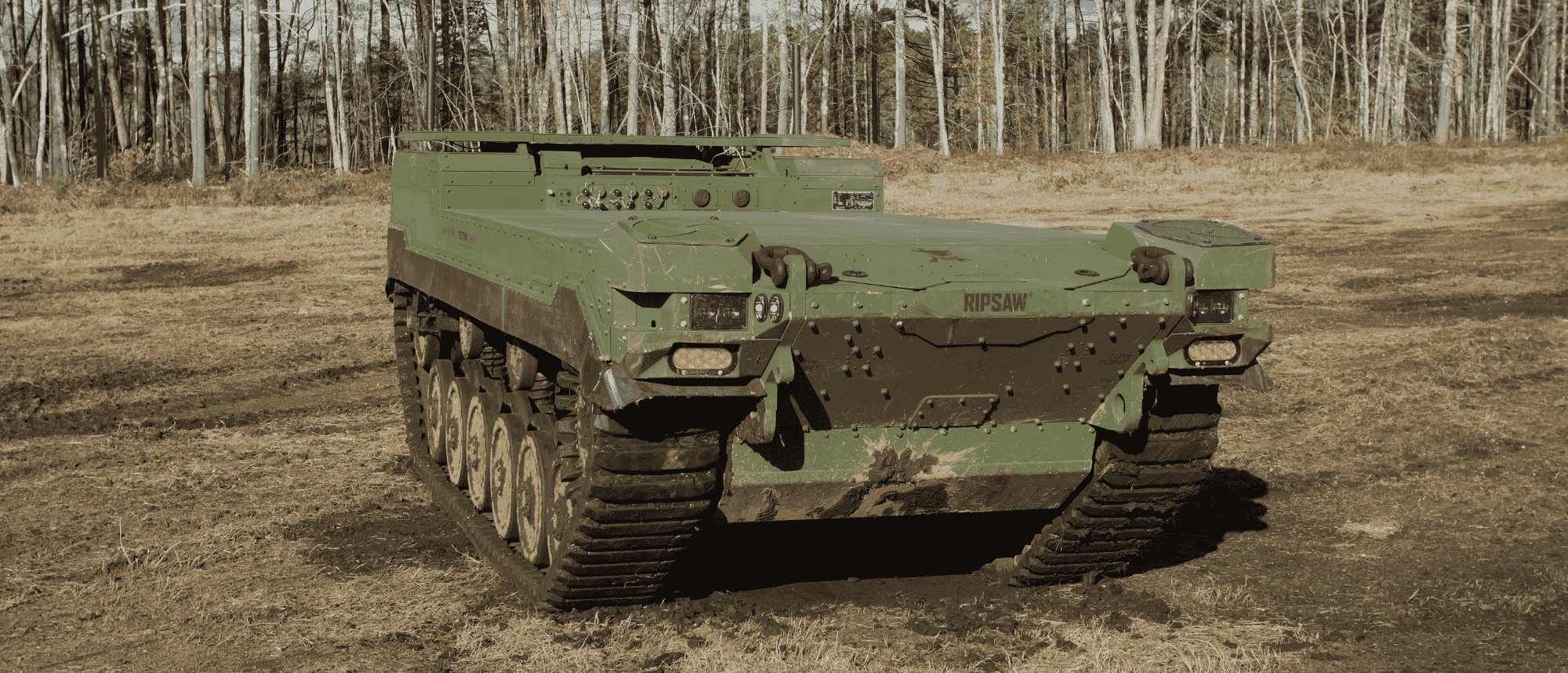 RIPSAW M3 robotic ground vehicle