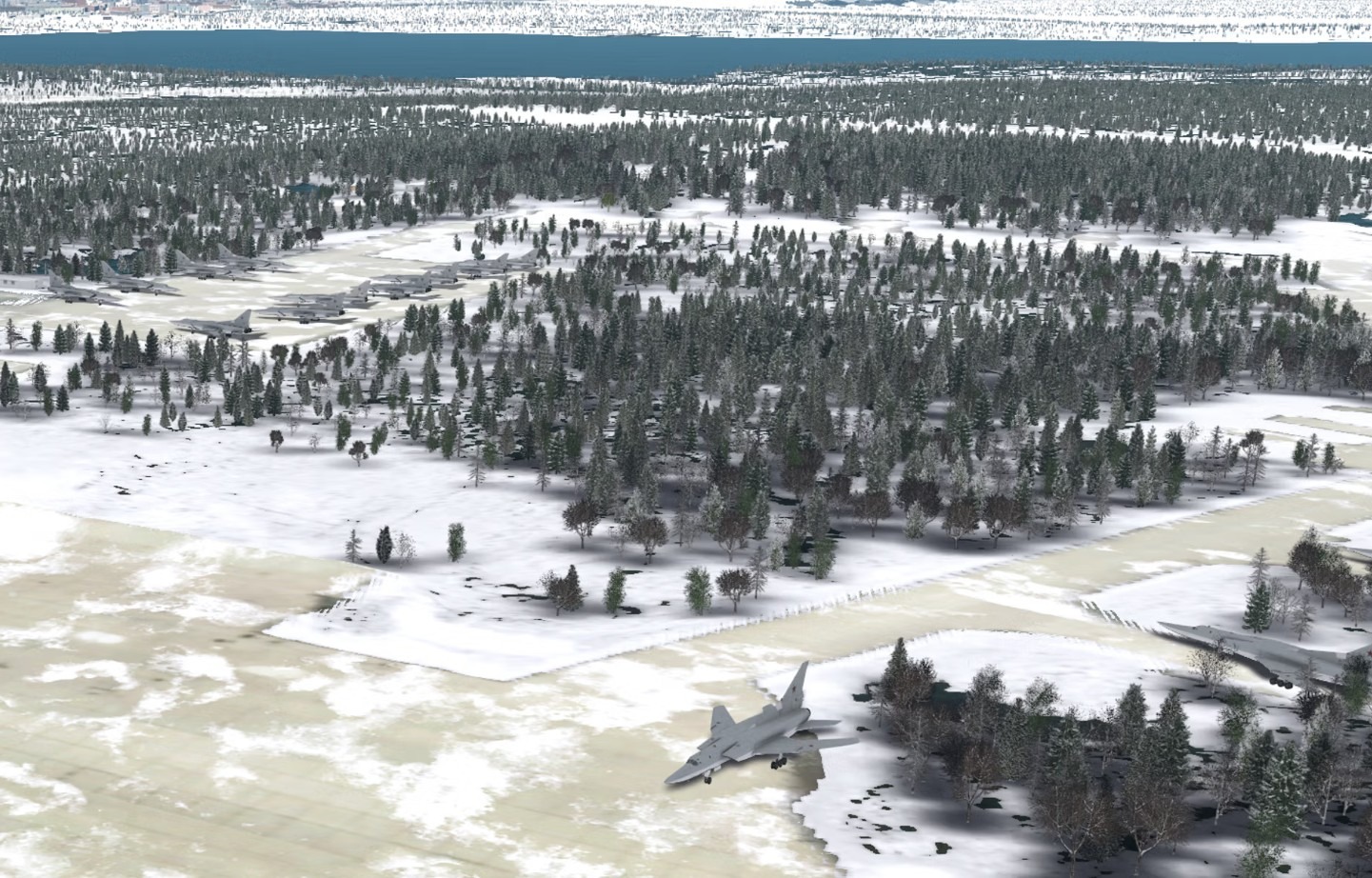 Aechelon’s AI tool adds environmental conditions using machine learning-derived snow accumulation, and extracts 3D vegetation and buildings from Vantor’s 3D spatial foundation to generate an up-to-date tactical synthetic environment.