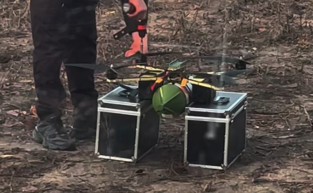 Ptashka’s new FPV drone