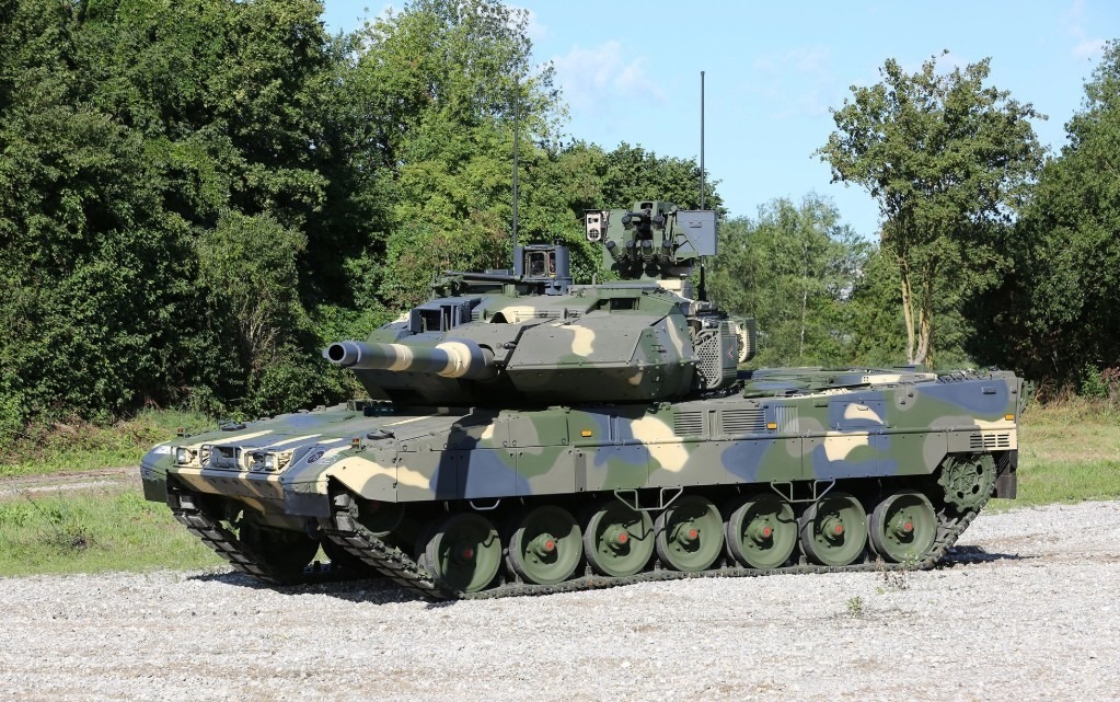 Leopard 2A7HU main battle tank.
