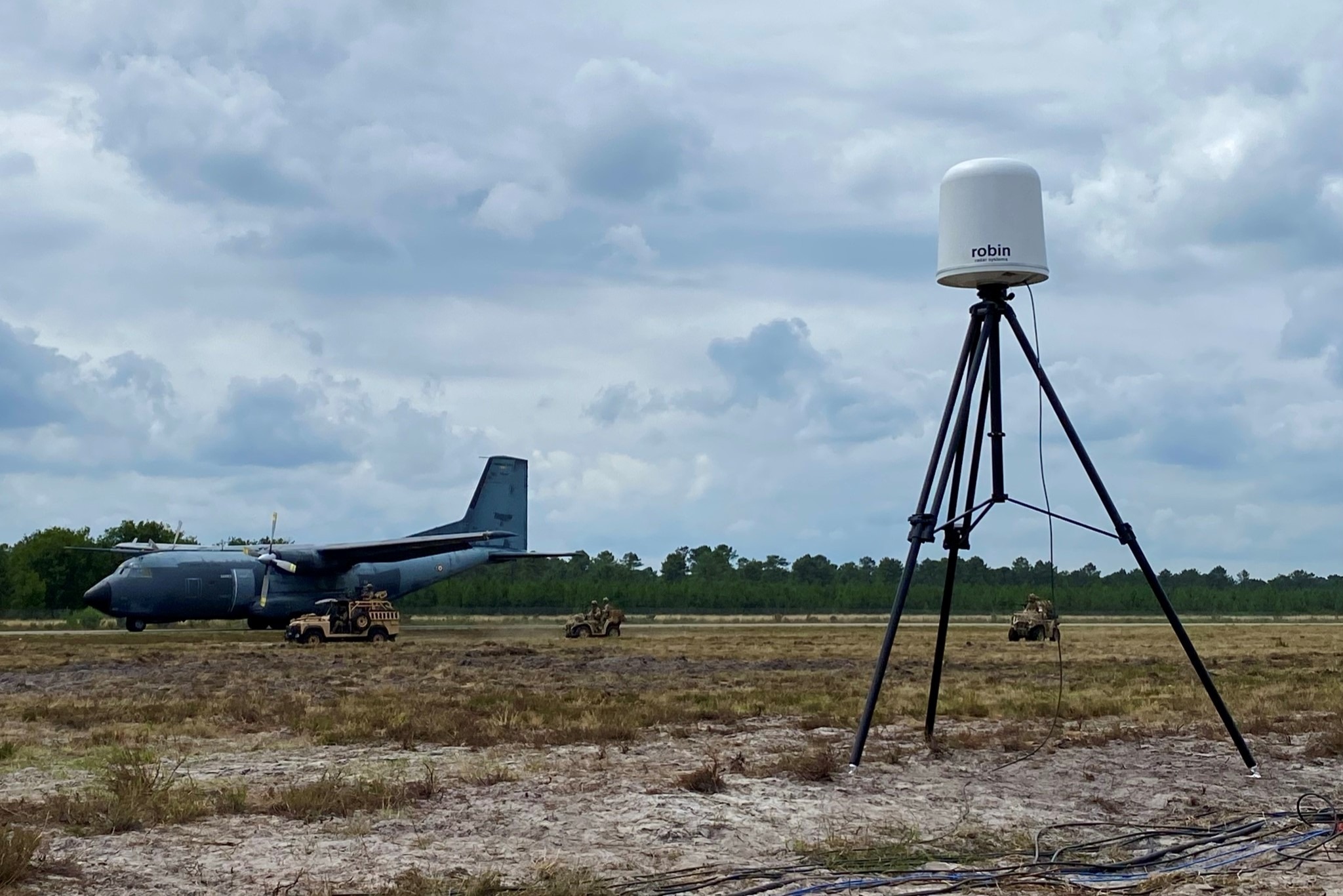 An Iris drone-hunting radar