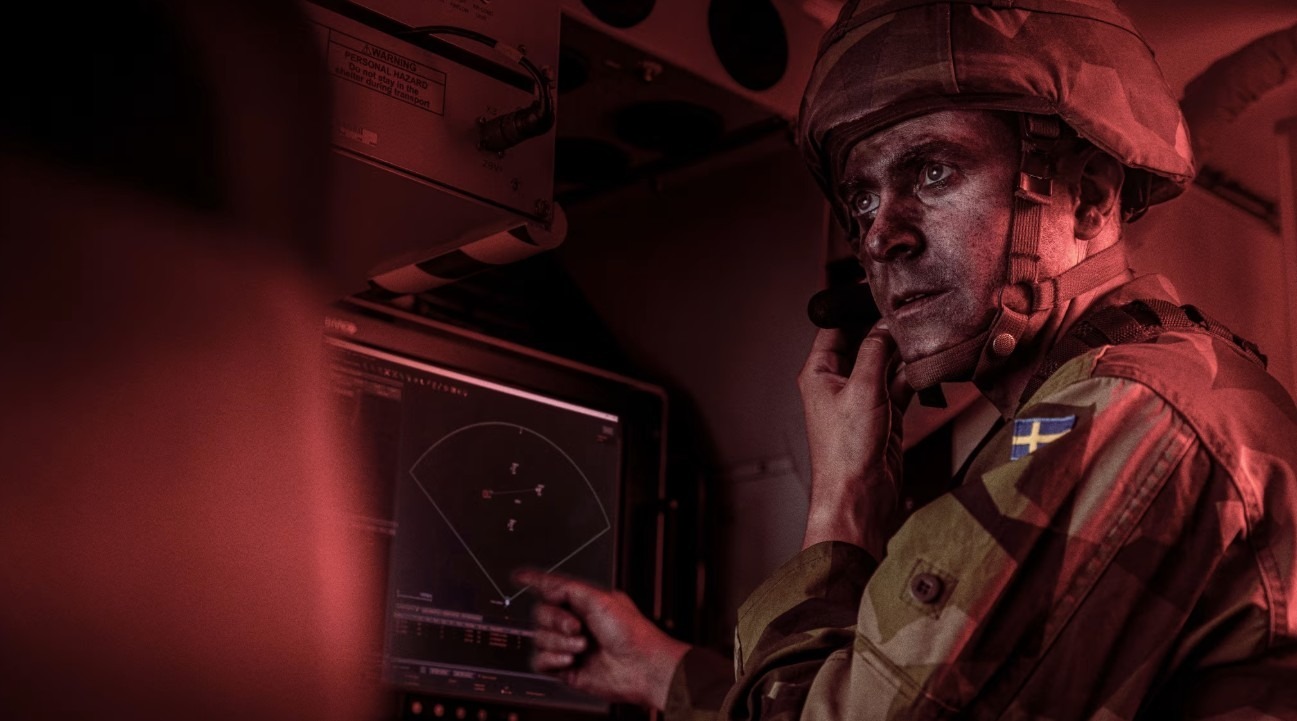 Swedish soldier.