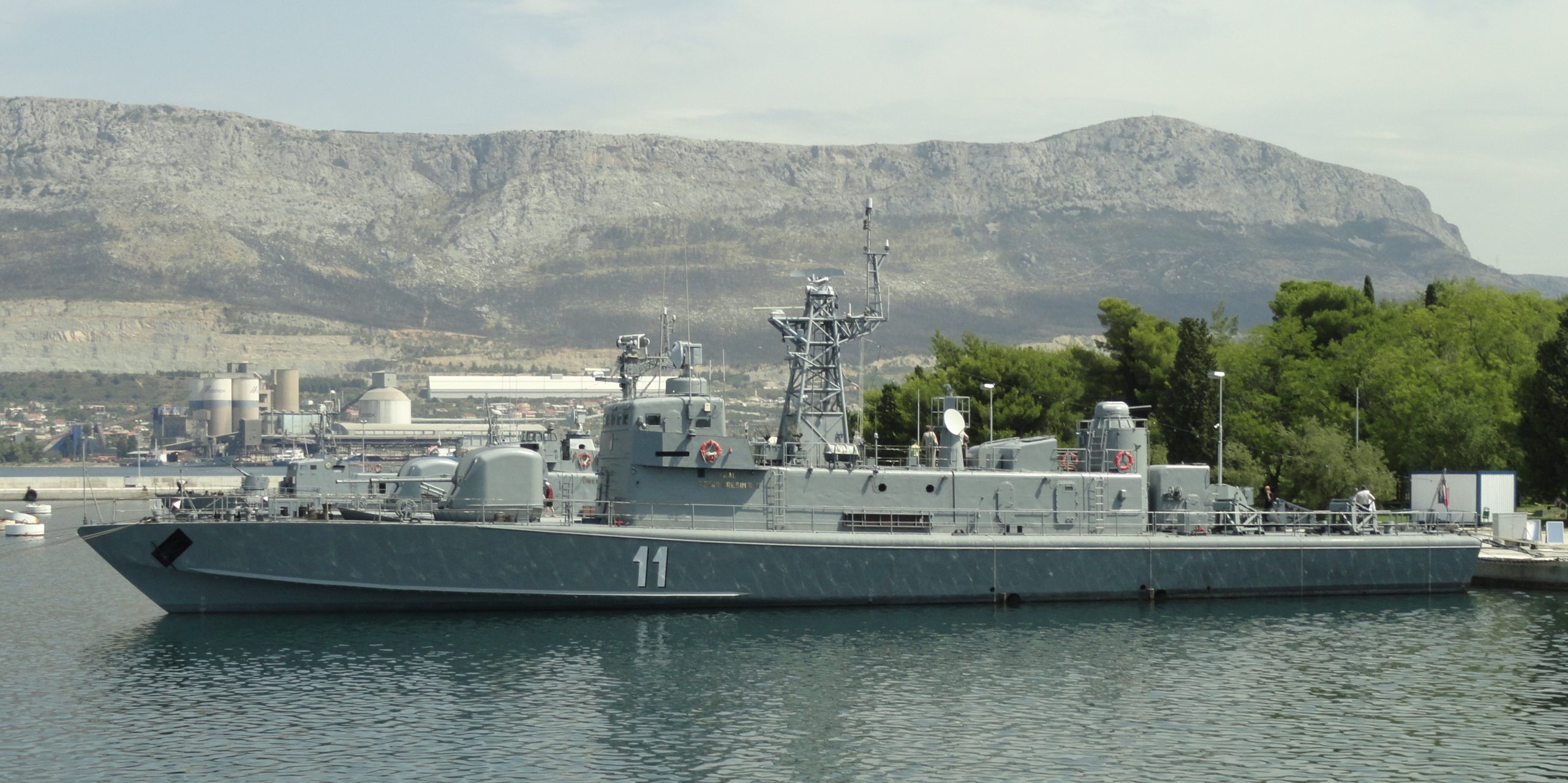 Croatian Navy's missile boat