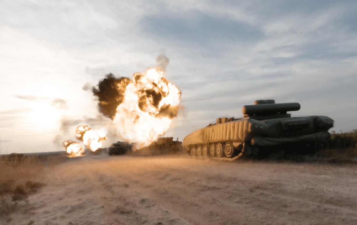 Auterion's live-fire demonstration.