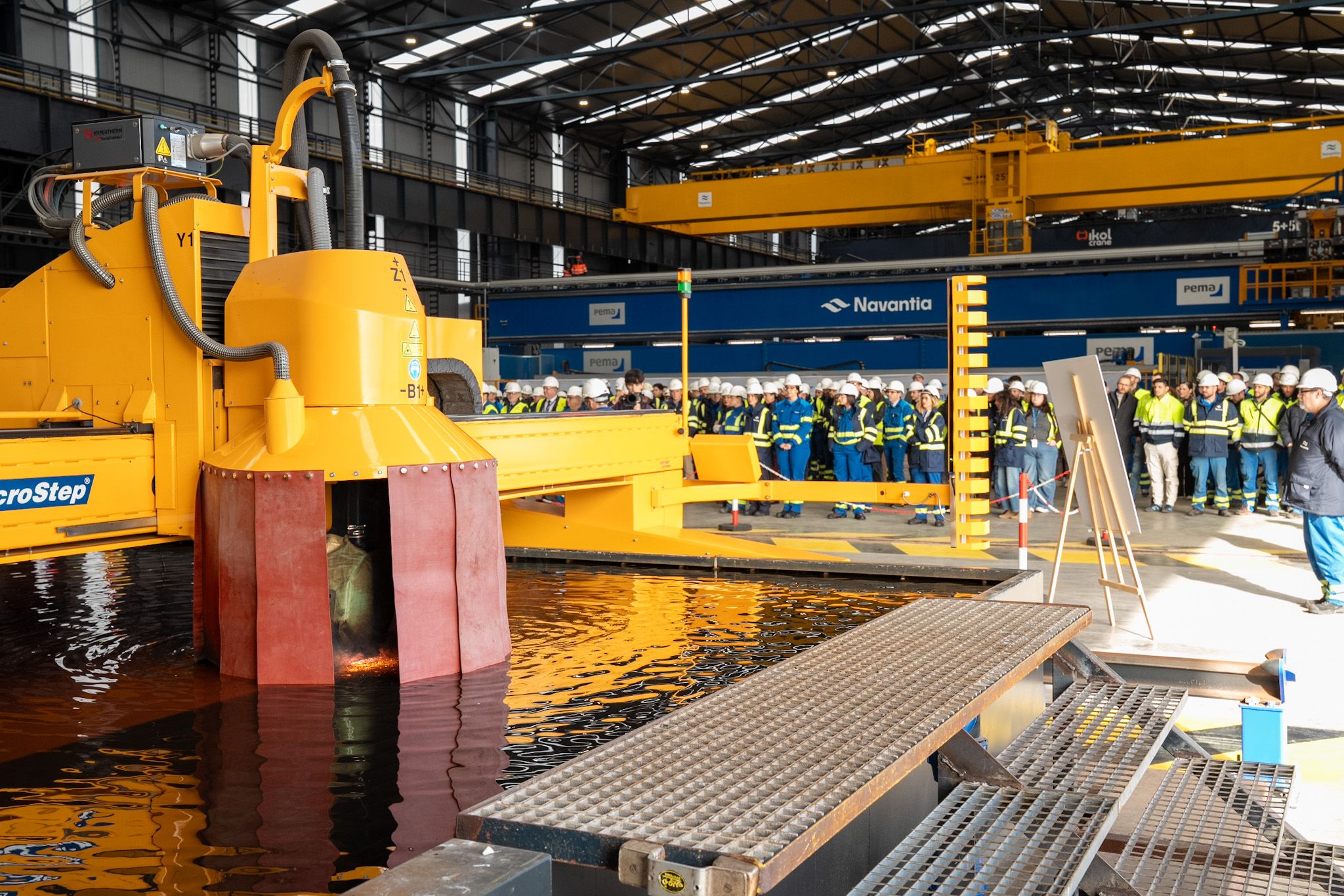 Navantia’s shipyard in Puerto Real, Spain.