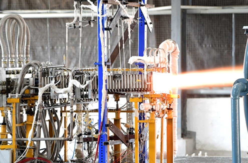 Actively Cooled Scramjet Full Scale Combustor test.