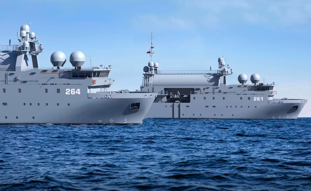 Poland's Signals Intelligence ships.