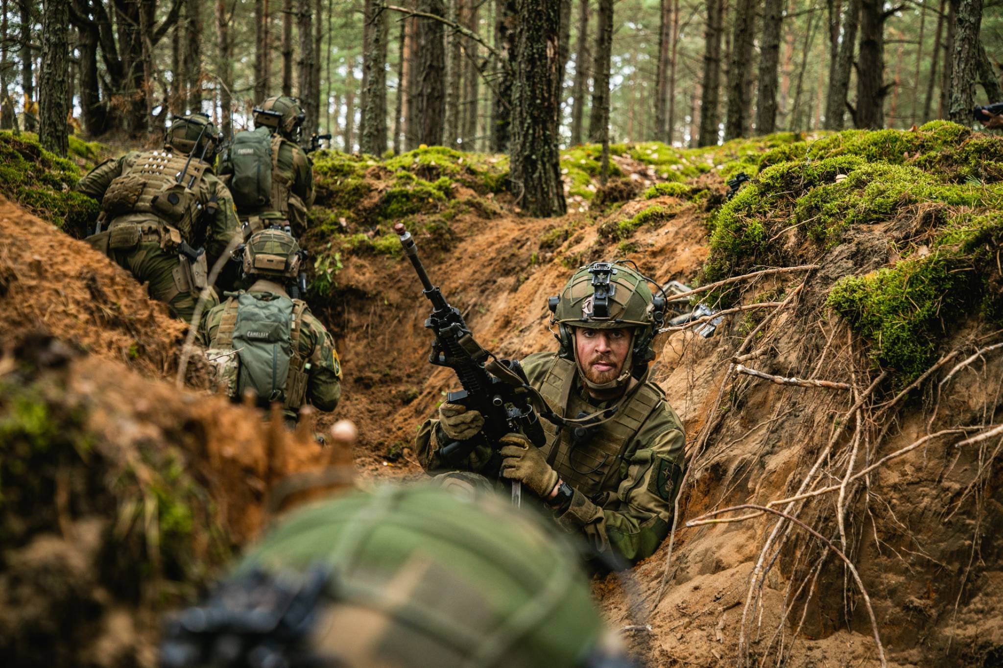 Norwegian troops serve in the NATO Multinational Battlegroup