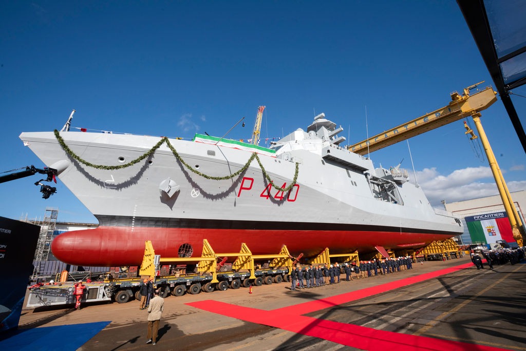 Italian Navy's Ugolino Vivaldi (P 440) next-generation offshore patrol vessel