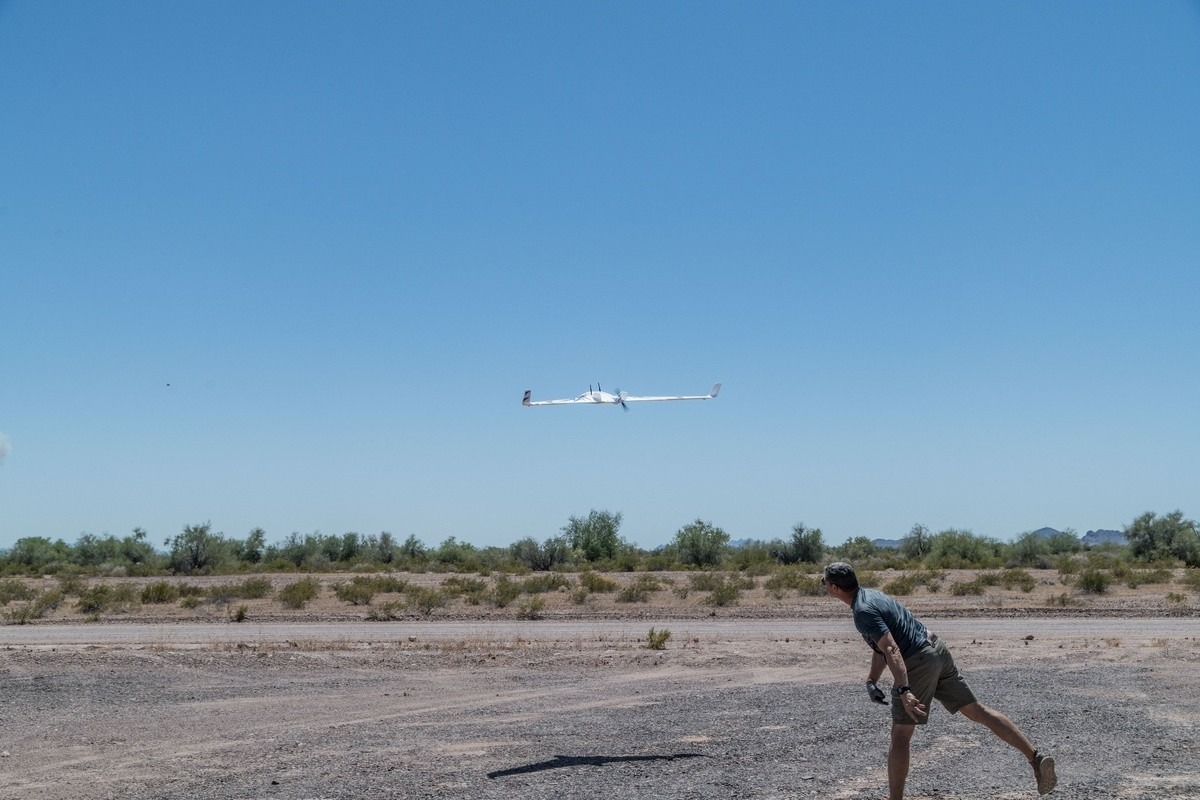Drone testing at Yuma Proving Ground.