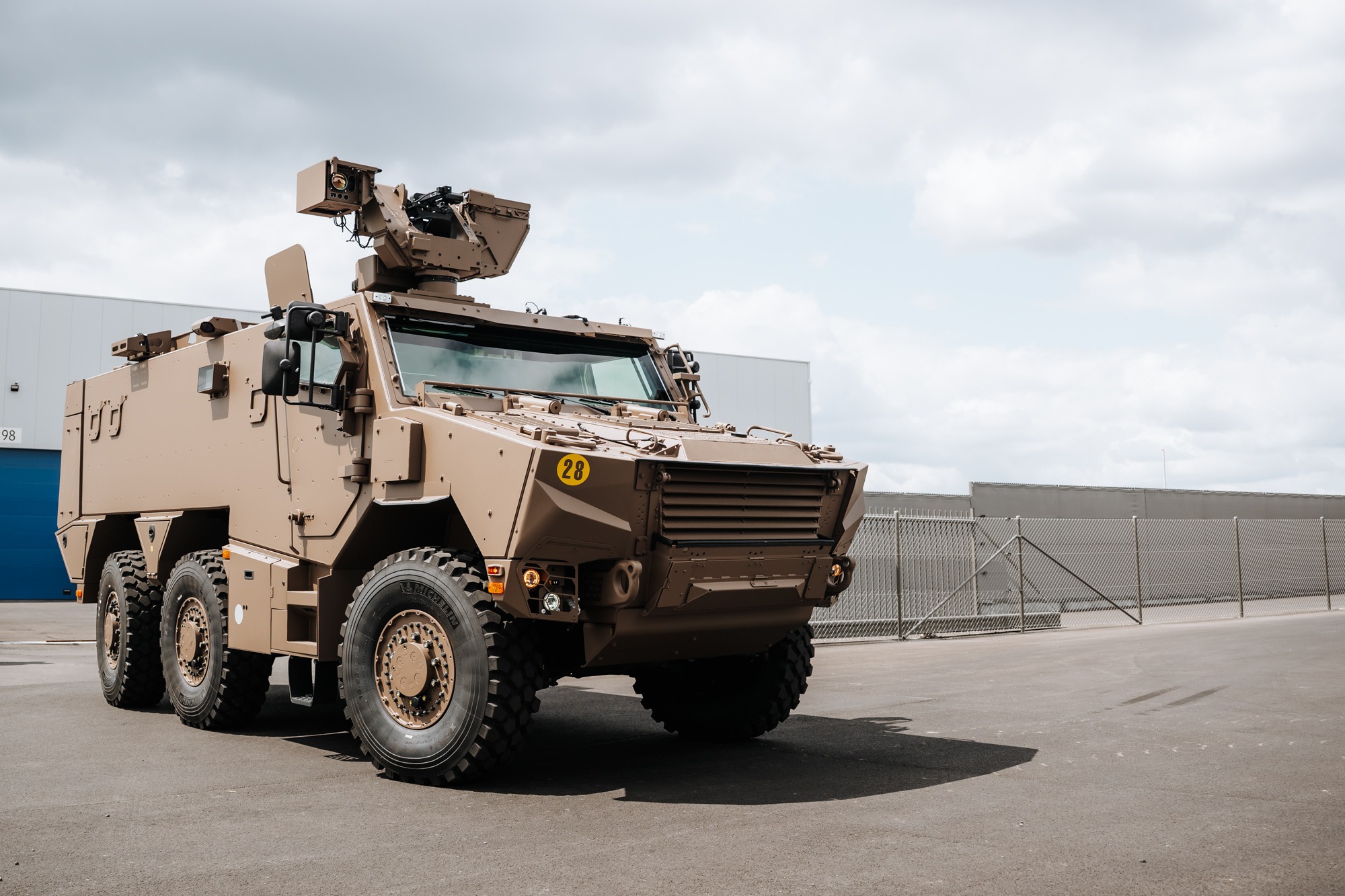 Belgian Griffon armored vehicle