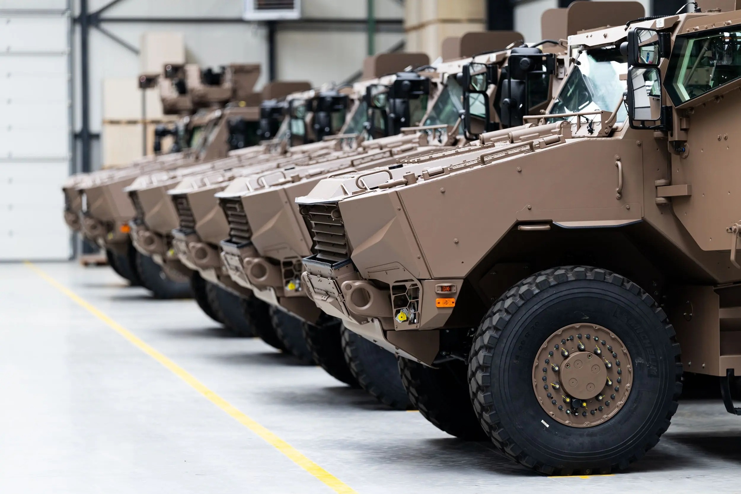 Griffon and Serval armored vehicles