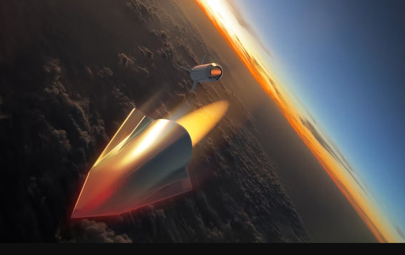 L3Harris hypersonics concept illustration.