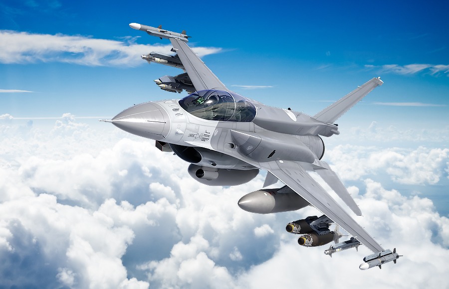 The Legion-ES configuration is designed for the F-16 to complement aircraft performance.
