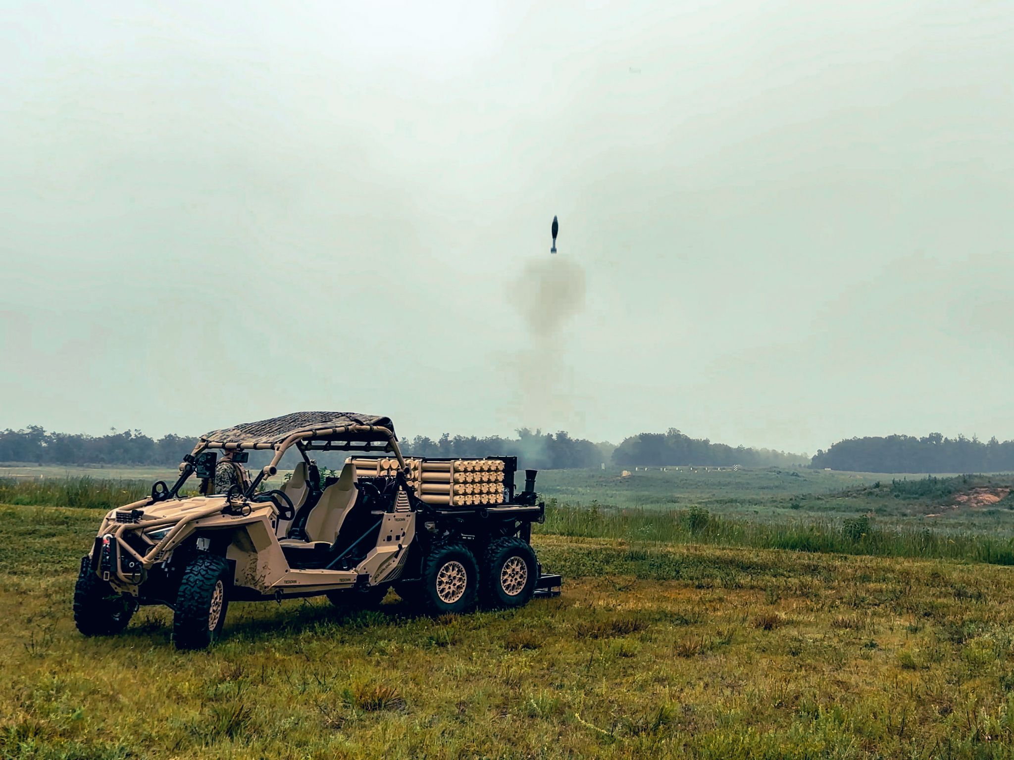 Scorpion Light mobile mortar system.