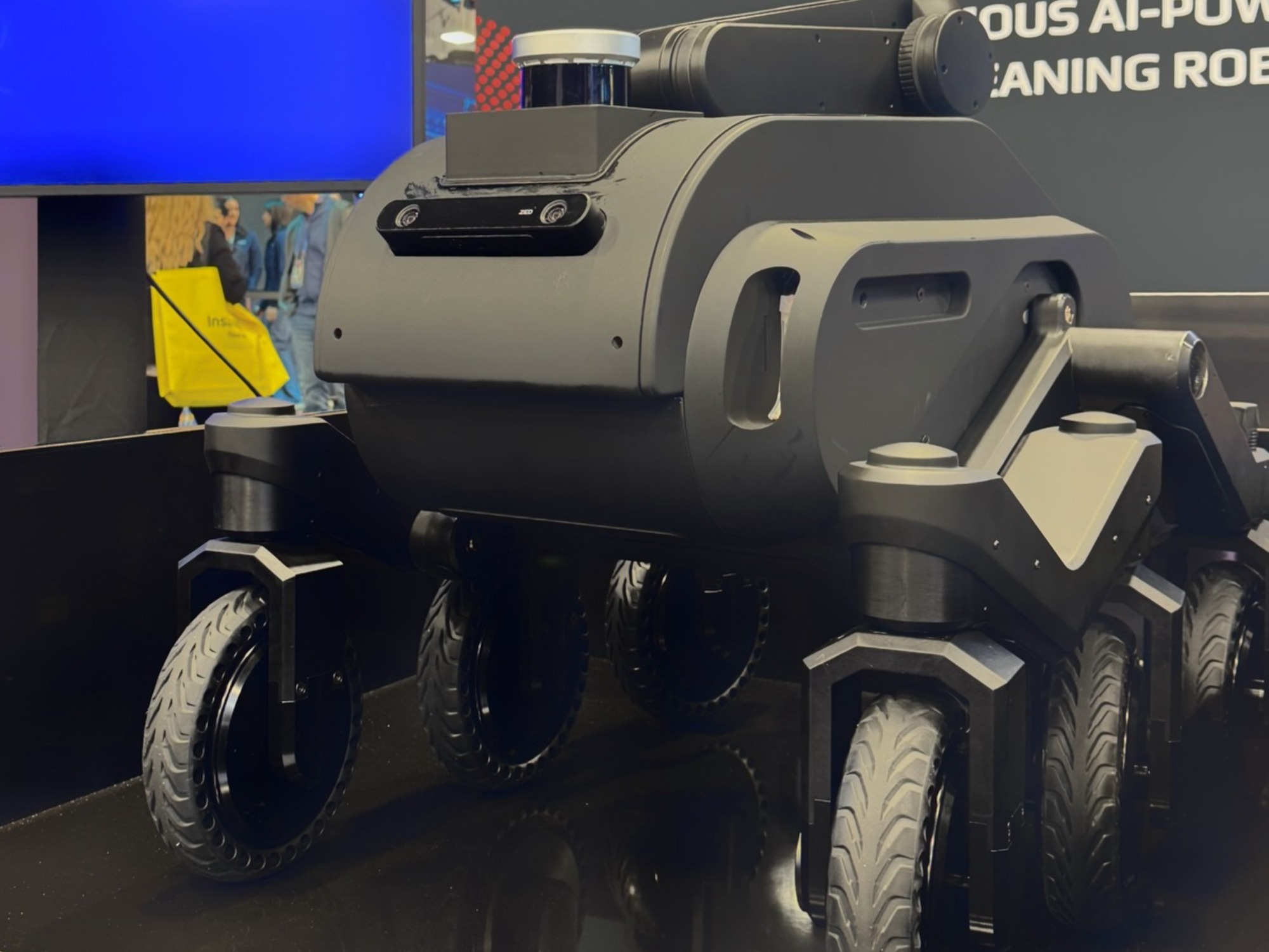 The Hido II Rover unmanned ground vehicle