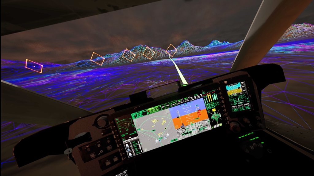 AH64 Apache cockpit