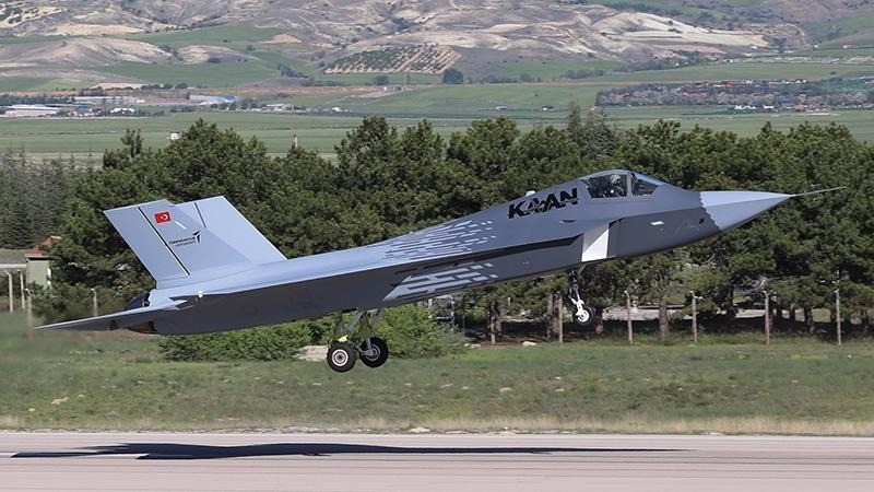 TAI TF KAAN stealth fighter jet