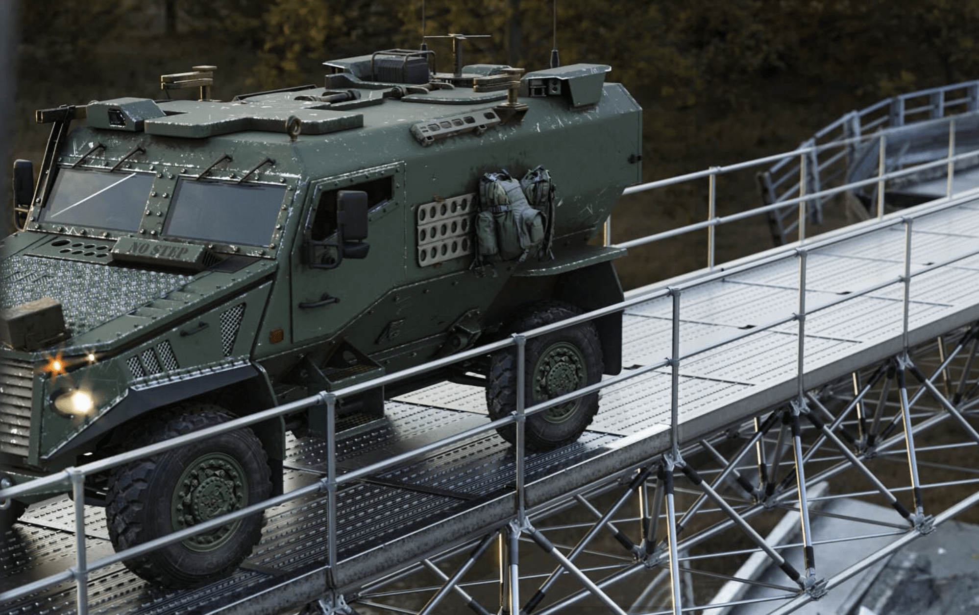 BANAIR's portable bridge