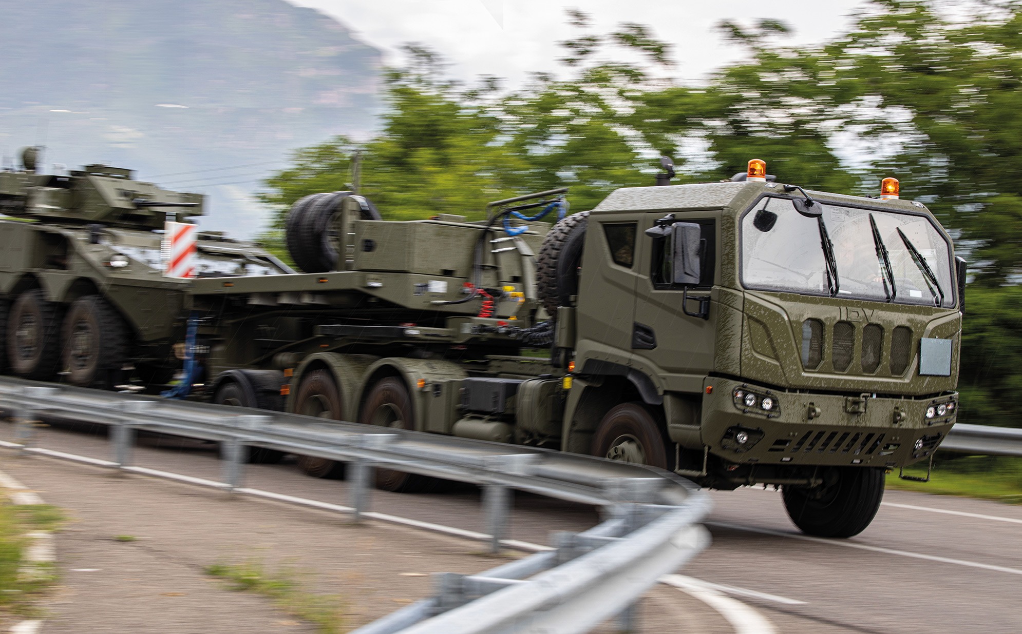 A Modular Military Range truck