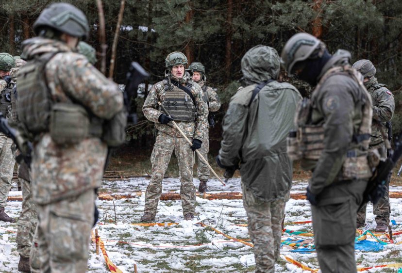 Lithuanian, Polish, Portuguese and US military train in the Suwalki Gap