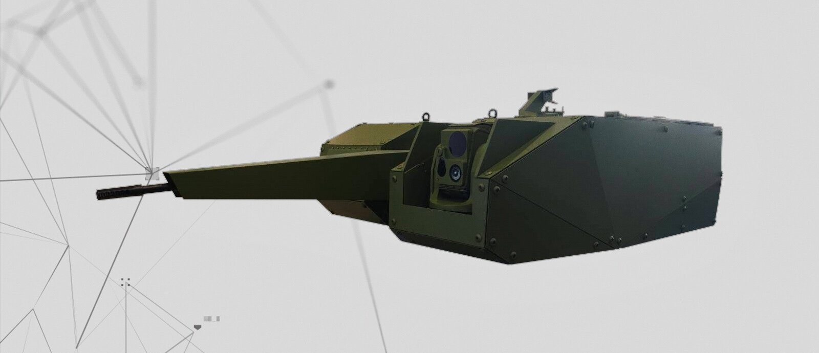 Rheinmetall's CT25 turret fire control system.