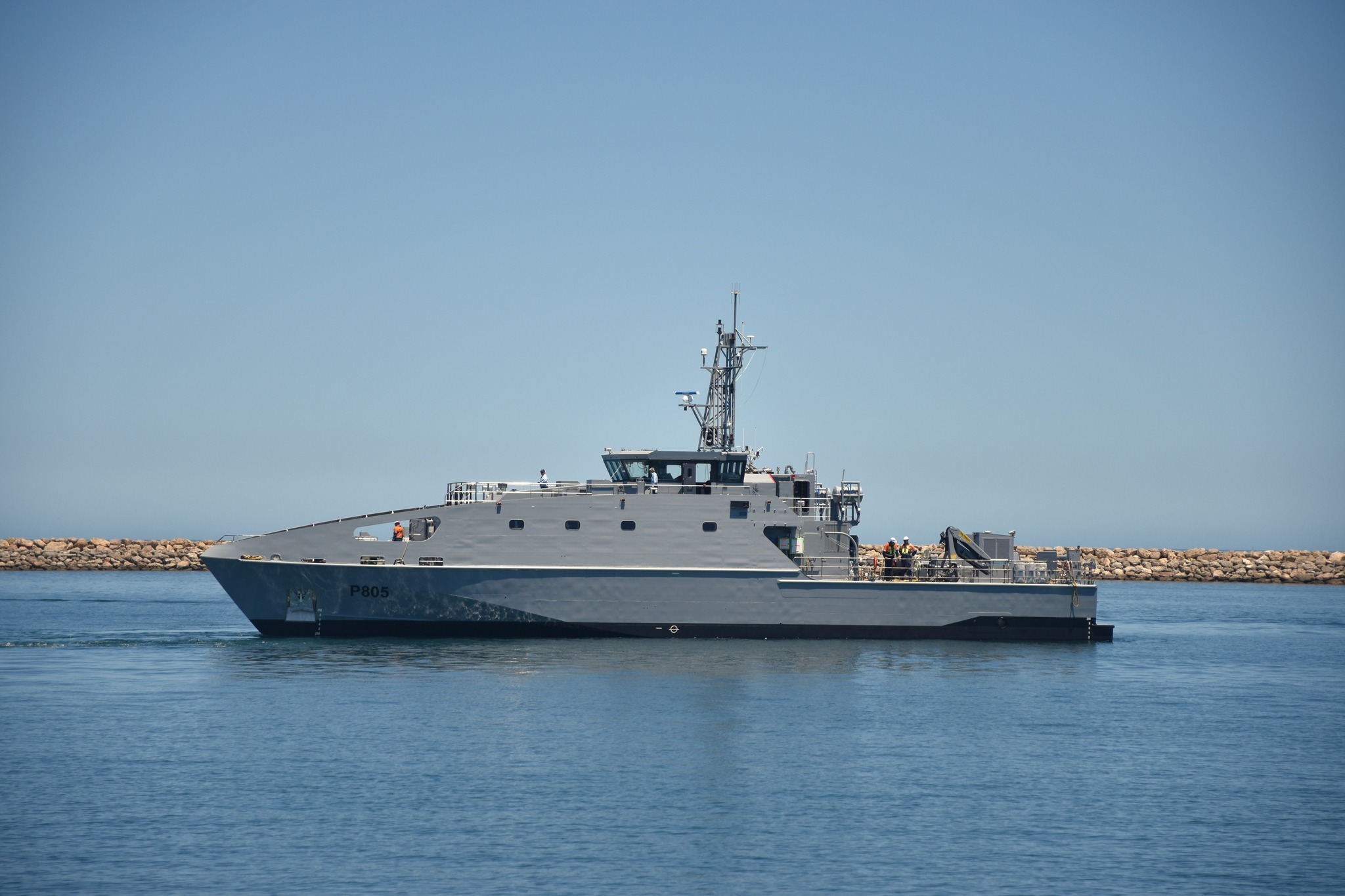 Hull 544 — the final Guardian-class Patrol Boat contracted for construction under the Pacific Patrol Boat Replacement Project (SEA3036-1) for Defence Australia.