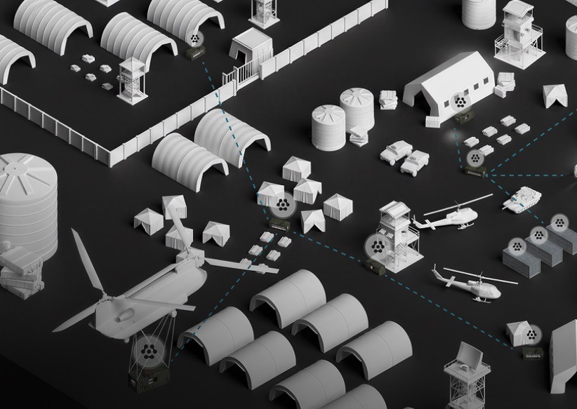 Concept showing operational capability independent of local infrastructure