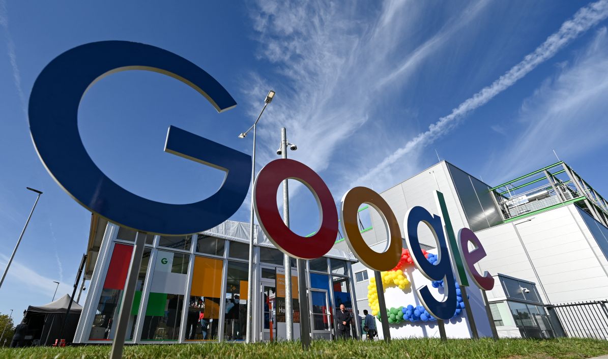 A Google Cloud data center.