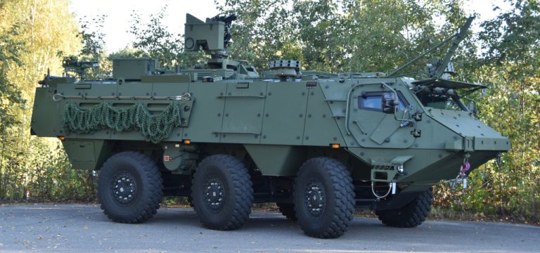 Patria 6x6 armored vehicle within the Common Armoured Vehicle System program