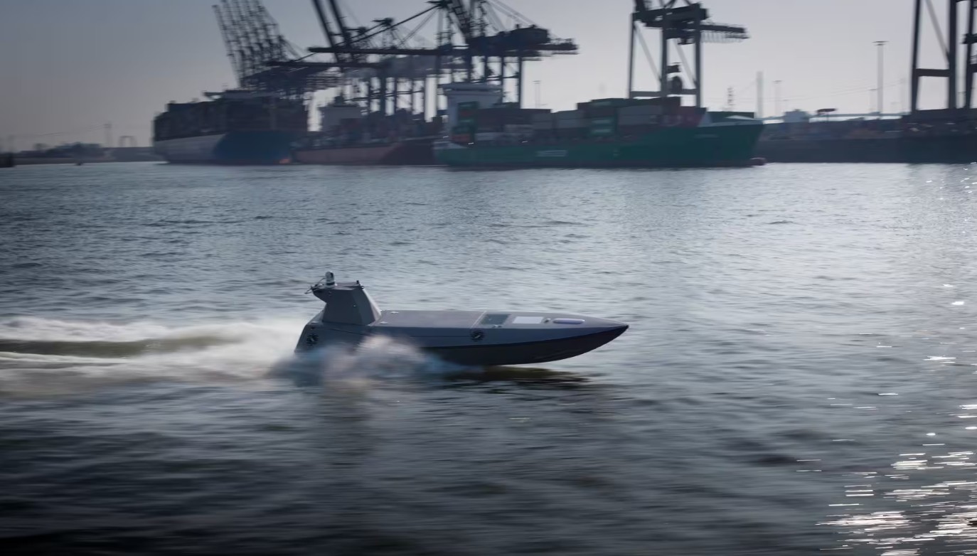 Kraken K3 Scout unmanned surface vessel.
