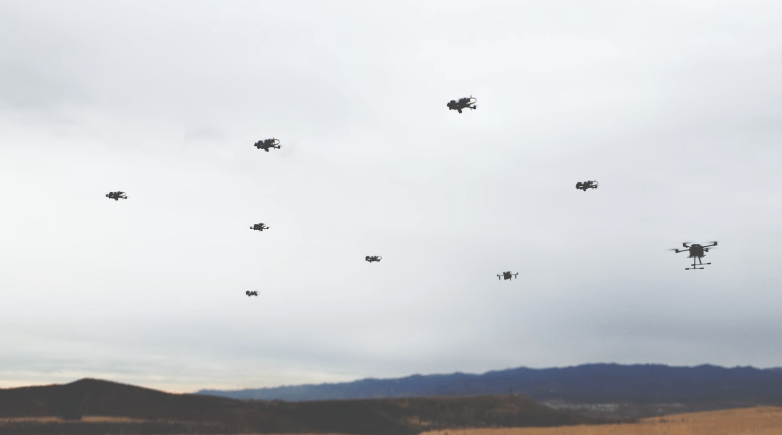 Apium swarm drones.