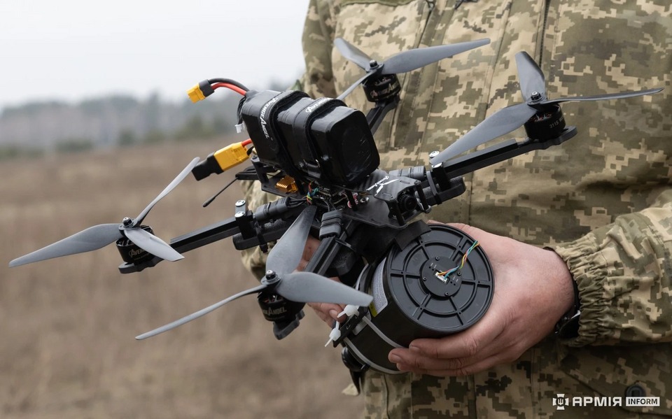 fiber-optic drone