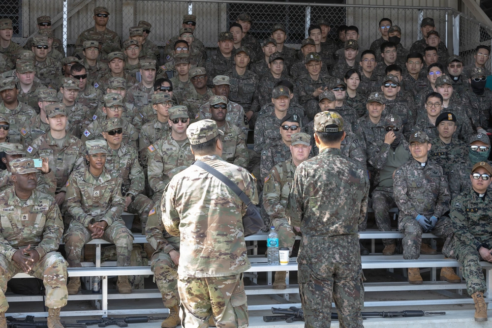 US and Republic of Korea Army personnel participate in joint operational readiness training at Camp Humphreys, South Korea. Photo: Sgt. Richard Monyer/DVIDS