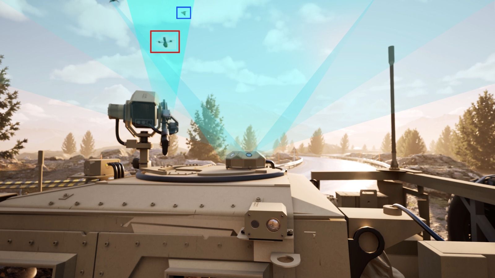 Axon Vision's EDGE ClearSky Drone Detection System.