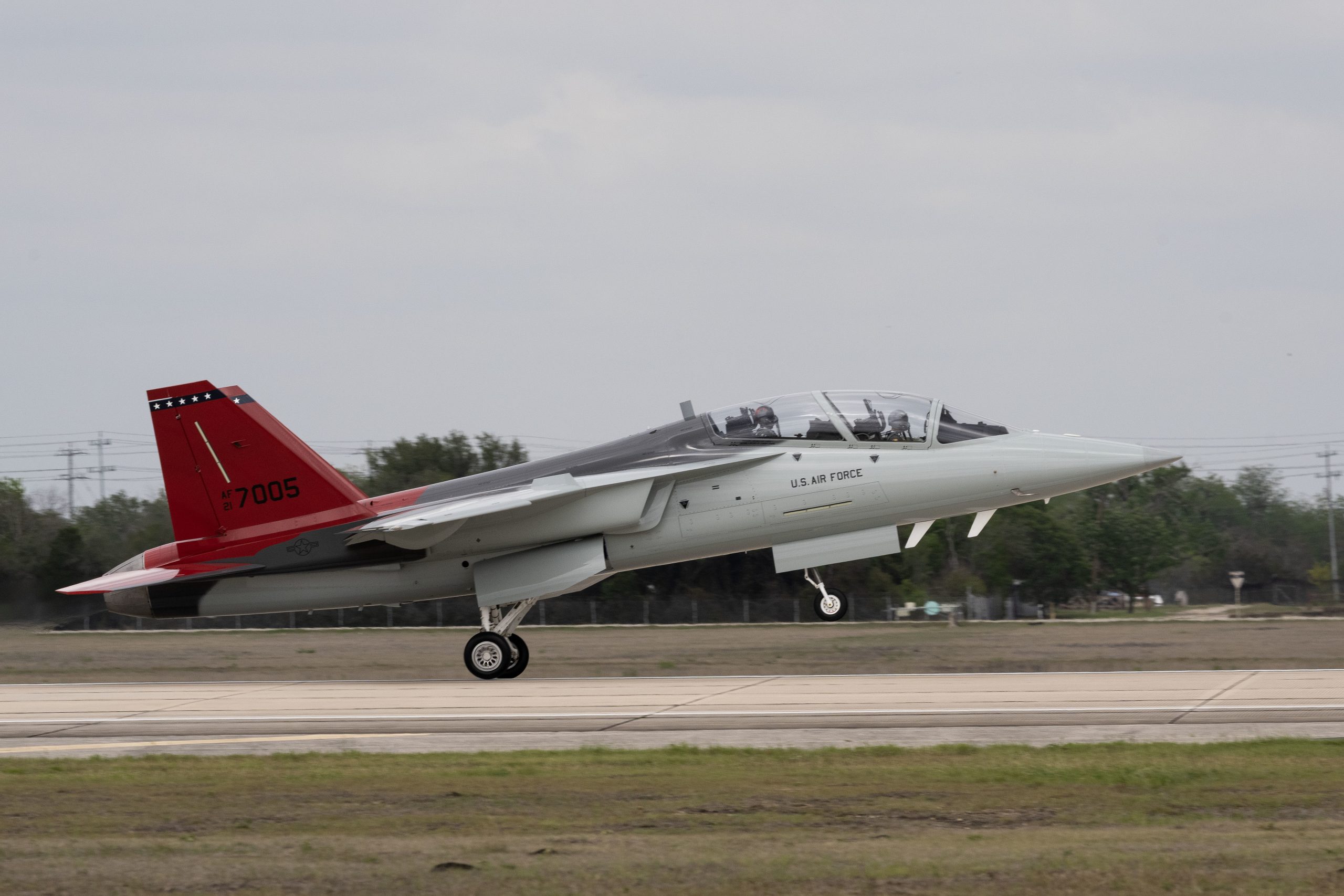 A T-7A Red Hawk.