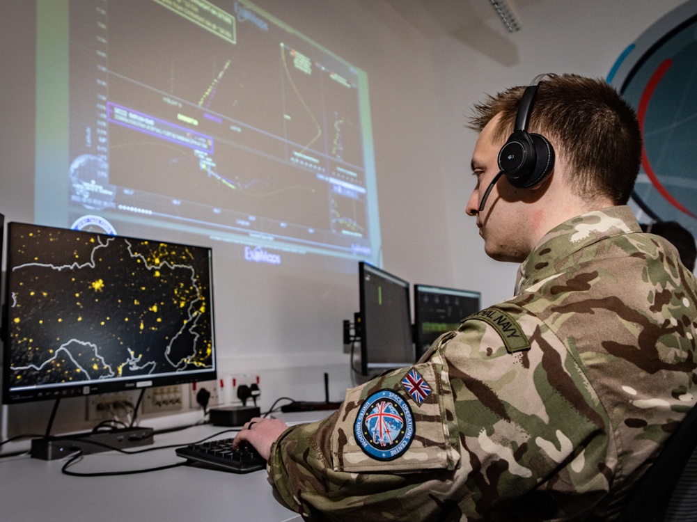 UK space operations personnel monitor orbital activity as governments confront growing concerns over satellite disruption and contested space operations.