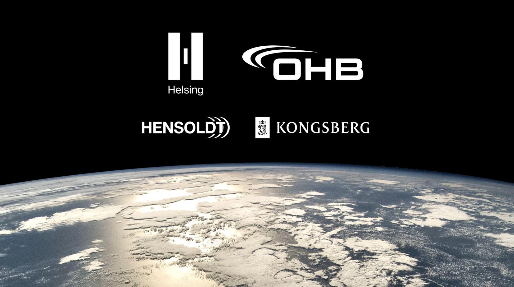 Consortium partners involved in the KIRK initiative, including Helsing, OHB, HENSOLDT, and Kongsberg. Image: Helsing