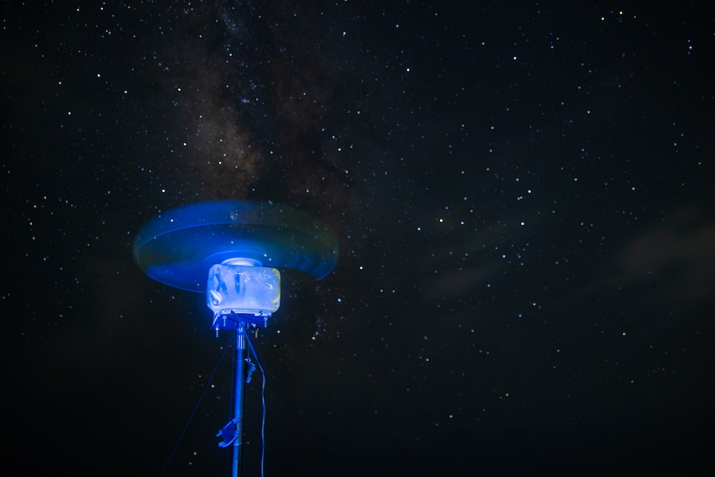 A DRS-12 ANXT radar is deployed by the Maritime Surveillance Platoon,