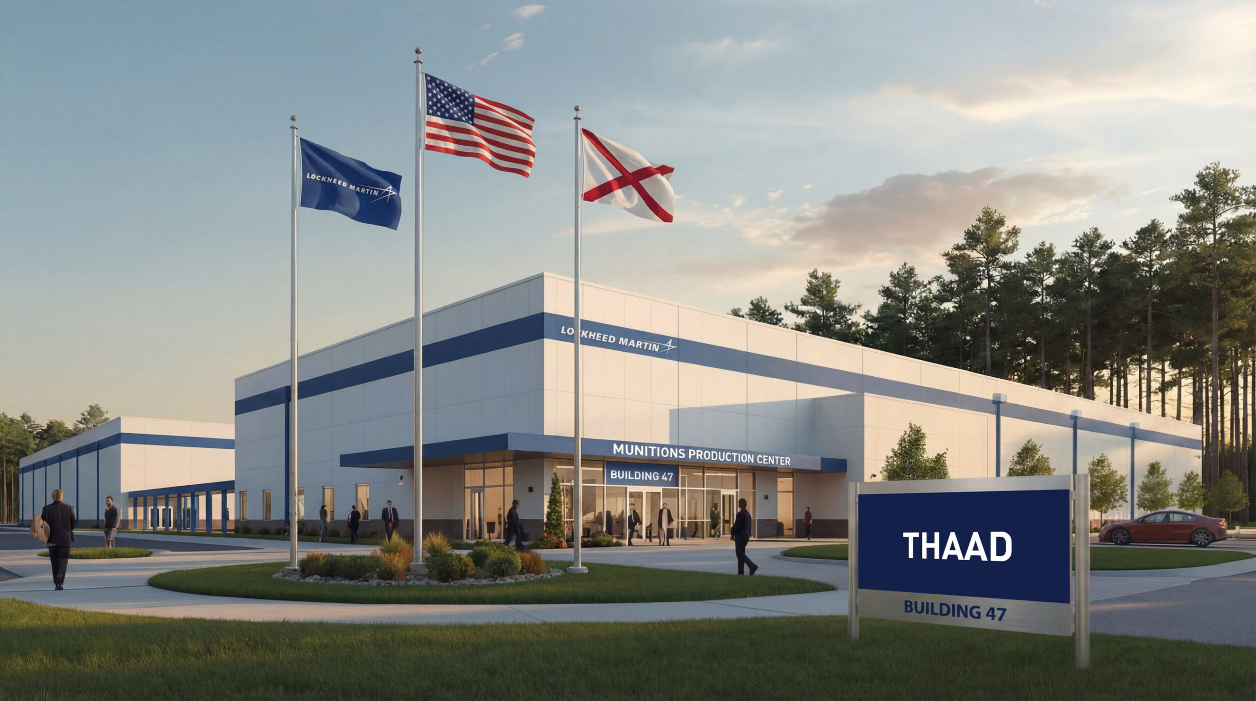 Lockheed Martin broke ground on a new Munitions Production Center in Troy, Alabama.