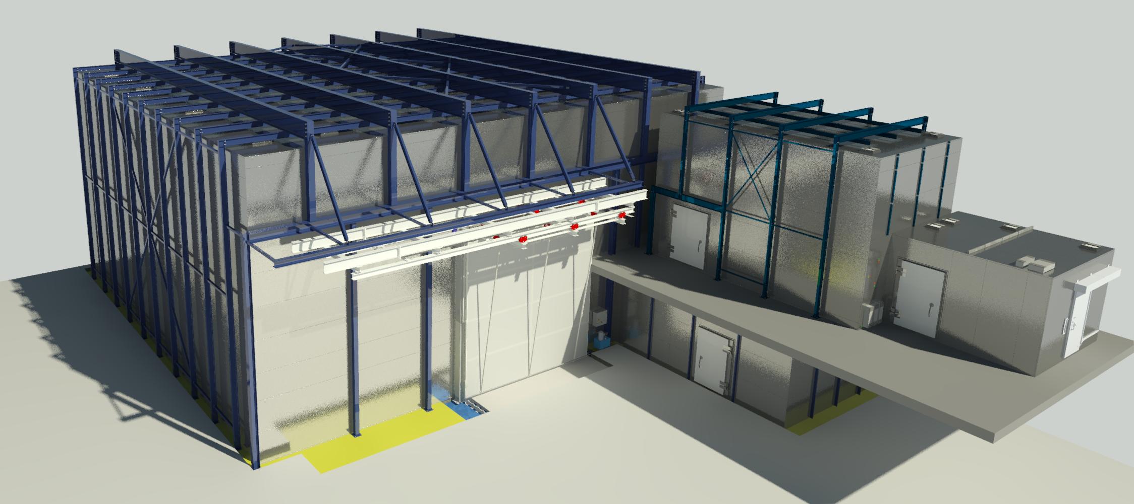 Metrosert’s EMC/RCS laboratory construction model.