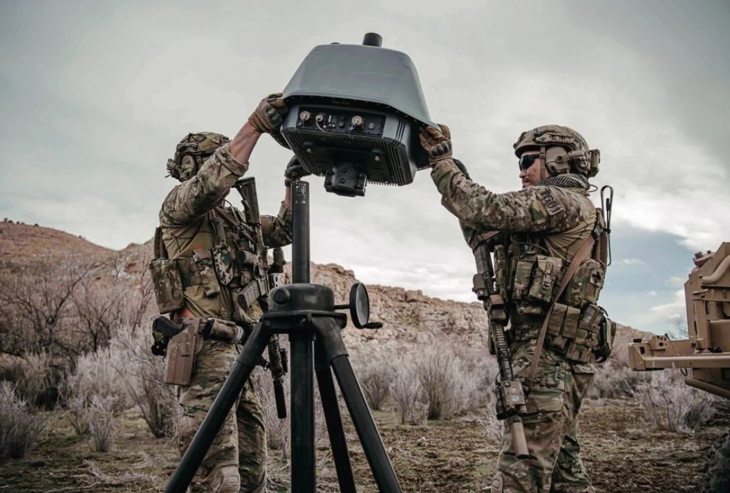 DroneSentry-X Mk2 counter-drone system.