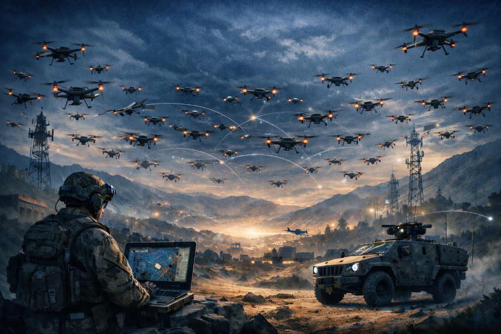 Overwatch solves three problems that every GPS-denied operator faces: knowing where the drone is, keeping that position accurate throughout the mission, and knowing the exact location of what the camera is pointing at.