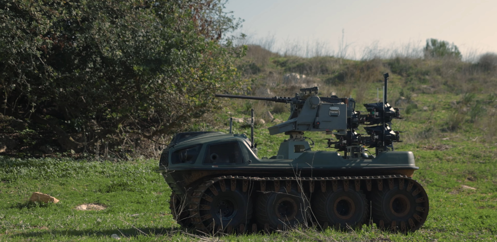 Iron-Wave unmanned ground vehicle. Photo: Ondas Holdings