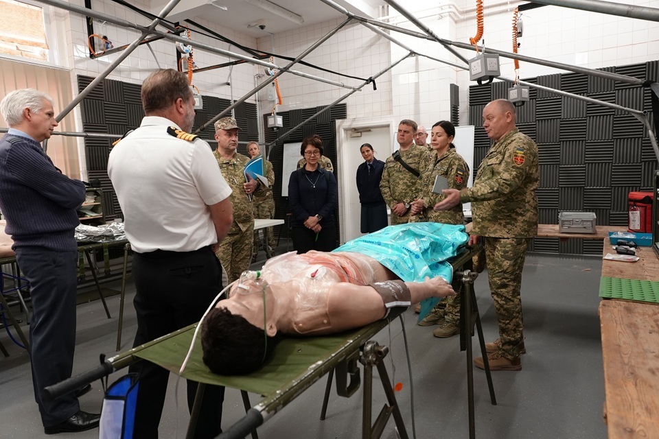 Major General Anatolii Kazmirchuk observes how UK defense medical capability continues to support the Ukrainian Armed Forces.